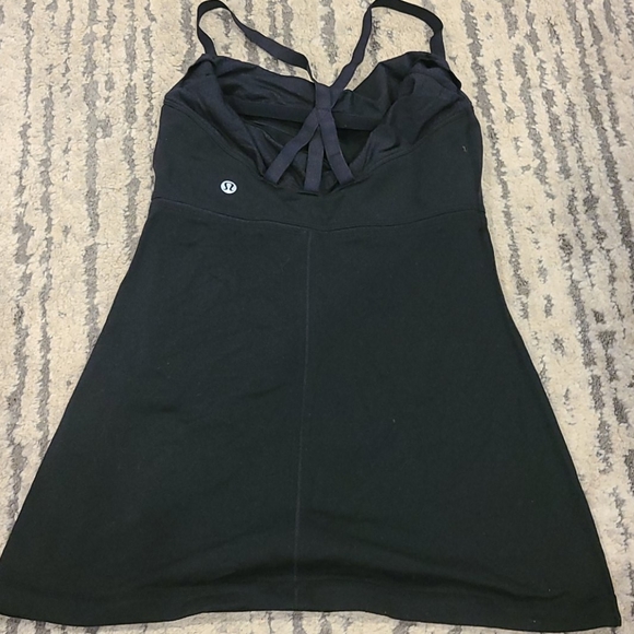 Lululemon blk strappy tank - Picture 5 of 7